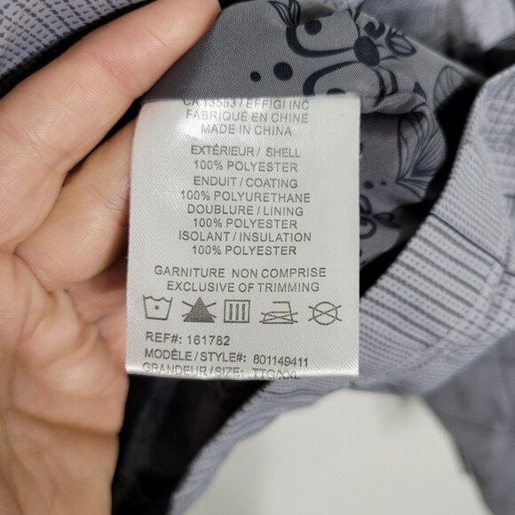 Black Mountain | Plaid Lightweight Hiking Jacket Gray Purple XXL - Picture 8 of 11